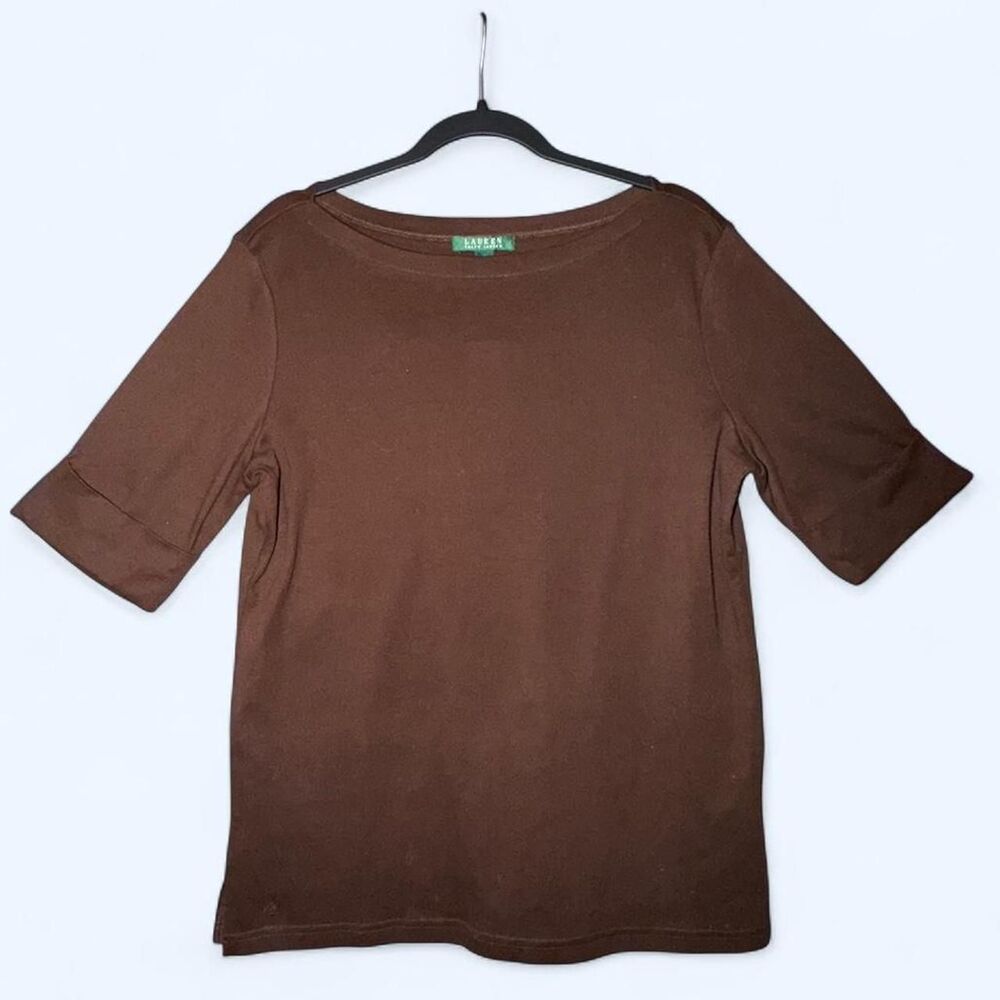 Ralph-lauren Women's Brown T-shirt